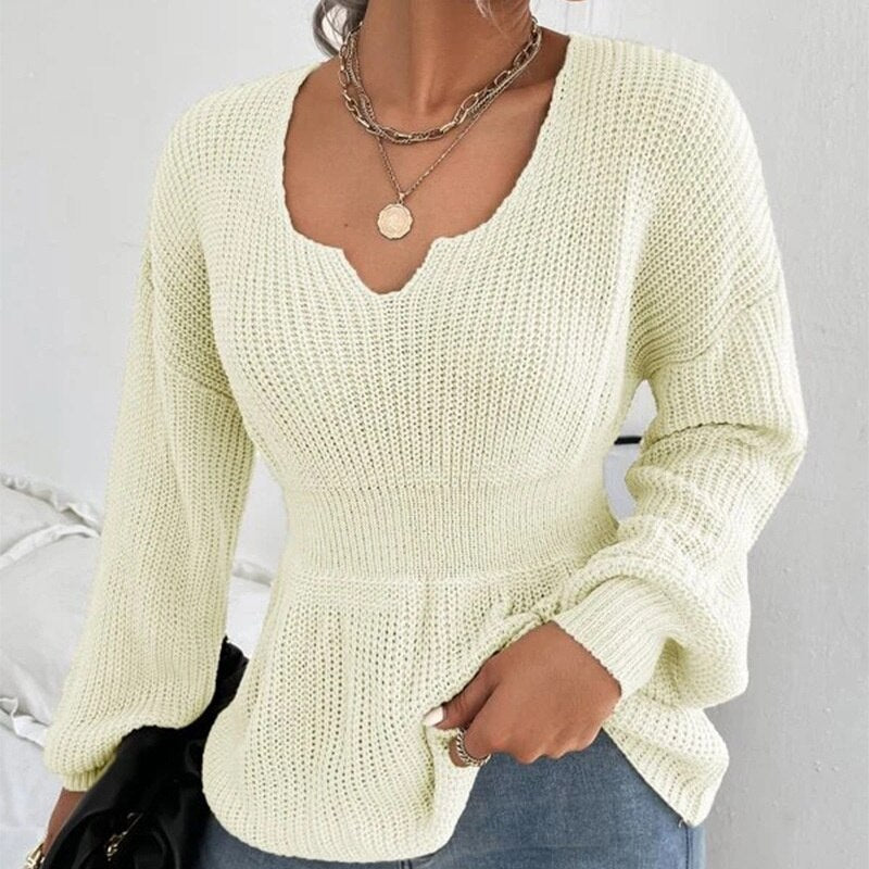 Samara™ - Weicher Basic Strickpullover