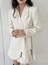 Carlota™ -  Solides High Street Blazer Kleid