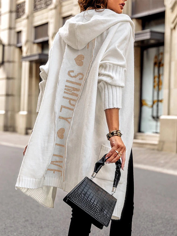 Octavia™ - Bedruckte Strickjacke In Übergröße