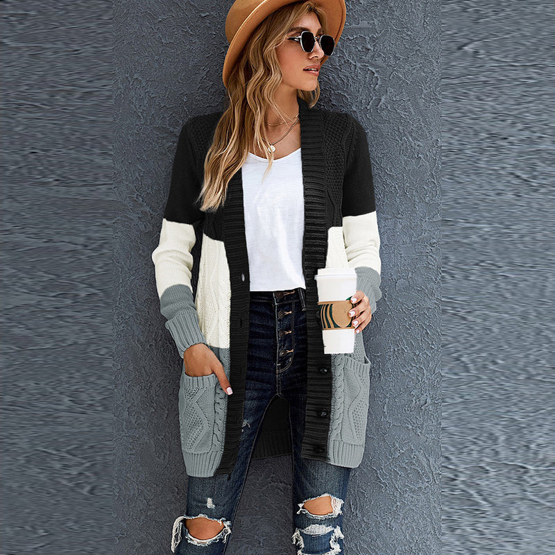 Harper™ -  Lässige Strickjacke mit V-Ausschnitt