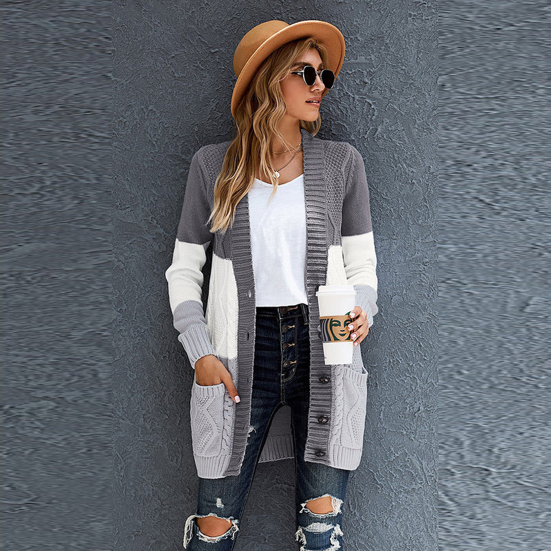 Harper™ -  Lässige Strickjacke mit V-Ausschnitt