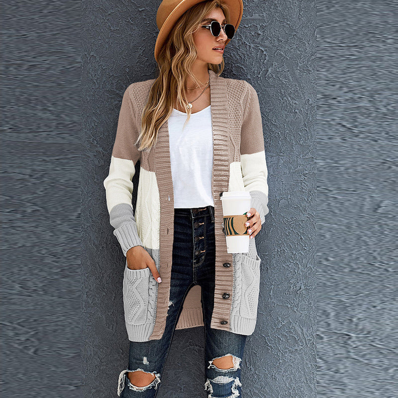 Harper™ -  Lässige Strickjacke mit V-Ausschnitt
