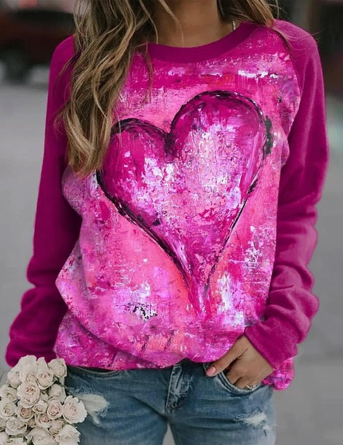 Lotte™ - Sweatshirt Mit Rundhalsausschnitt
