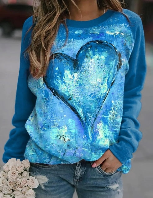 Lotte™ - Sweatshirt Mit Rundhalsausschnitt