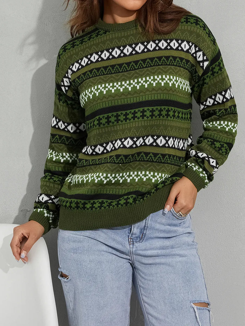 Victoria™ - Vintage Strickwaren Lose Pullover