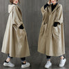 Norah™ - Solide Trenchcoats mit Kapuze