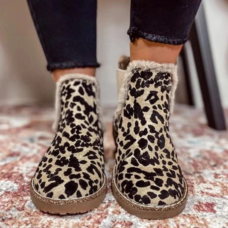 Josephine™ - Niedrige Absätze Retr Lederstiefel