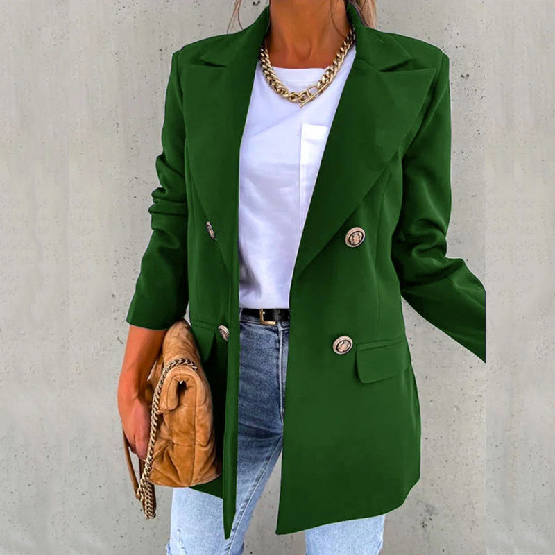 Alina™ - Lockerer X-Line Blazer mit Mikro-Elastizität