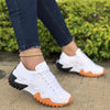 Rylee™ - Kontrastfarbene Muffin-Sneakers mit Ösenschnürung