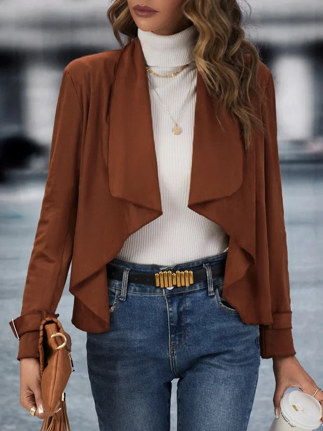 Summer™ - Strickjacke Mit Umlegekragen