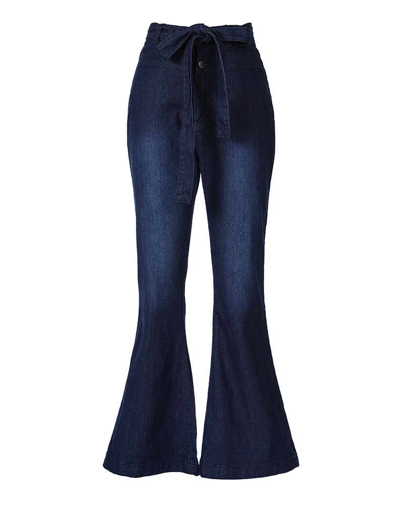 Arianna™ - Jeans mit hoher Taille und Glockenboden