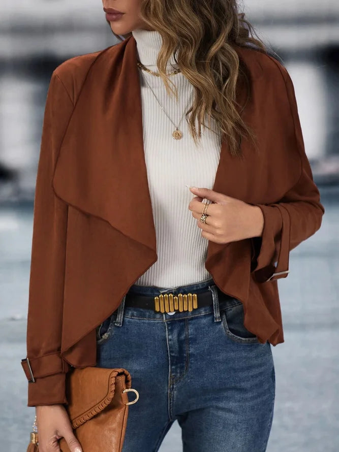 Summer™ - Strickjacke Mit Umlegekragen