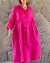 Lora Shirt Dress - stilvolles Sommerkleid