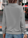 Sadie™ - Langärmeliges Sweatshirt mit Reißverschluss für zwischendurch