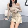 Cleo™ - Off Shoulder V-Ausschnitt