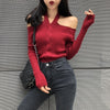 Cleo™ - Off Shoulder V-Ausschnitt