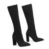 Novella™ - Sockenstiefel mit klobigem Absatz