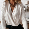 Lea™ - Einfarbiges Satin-Oberteil