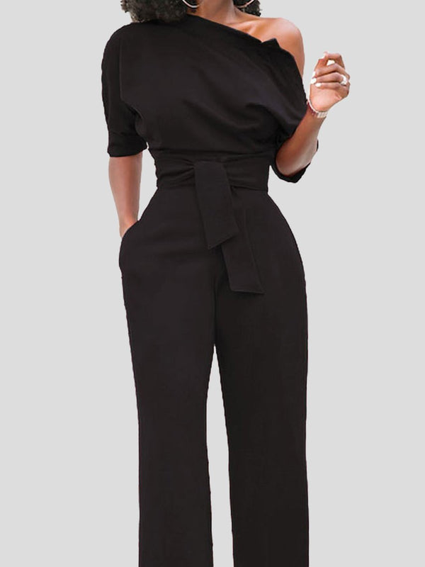 Merta™ - Kurzärmeliger Jumpsuit