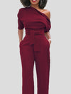 Merta™ - Kurzärmeliger Jumpsuit