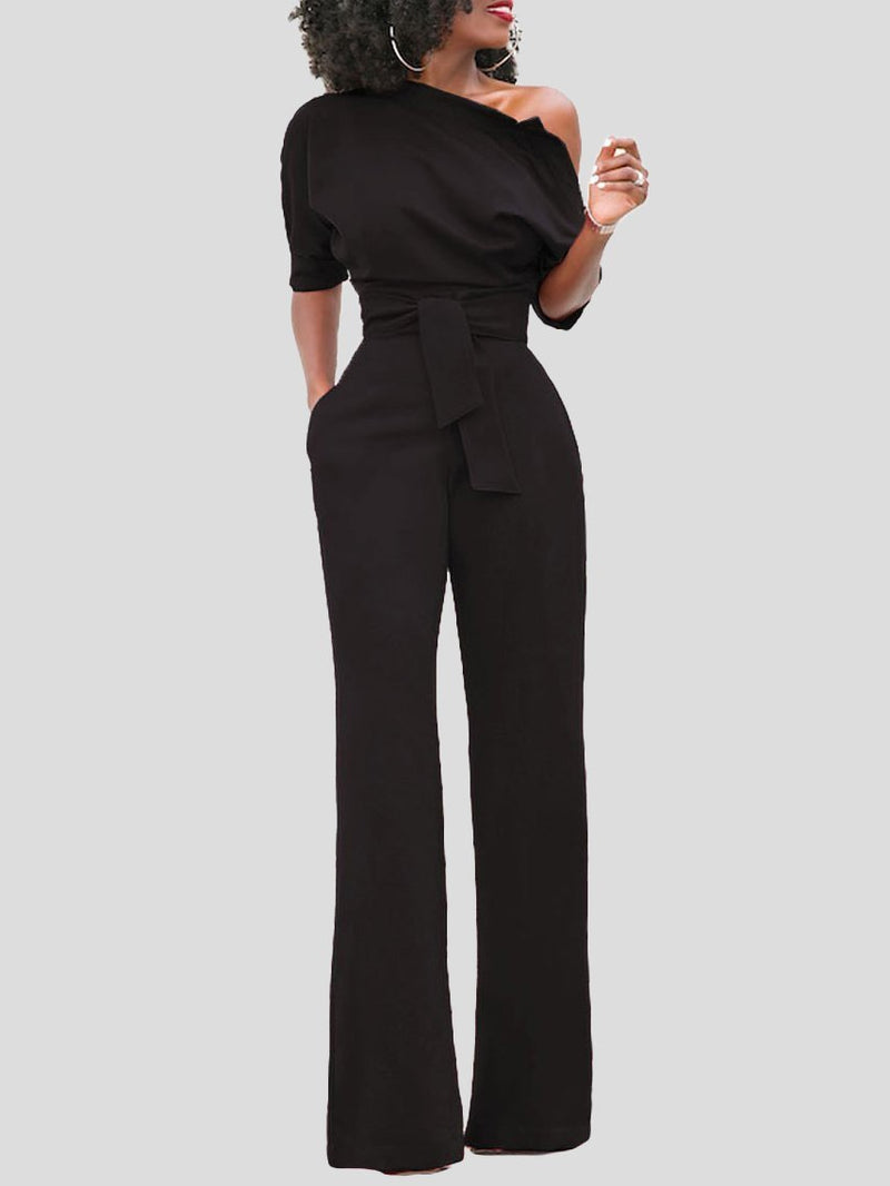 Merta™ - Kurzärmeliger Jumpsuit